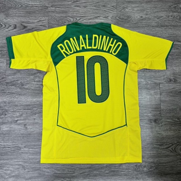 Ronaldinho 2006 World Cup Jersey #10 Medium Men's - Picture 1 of 2